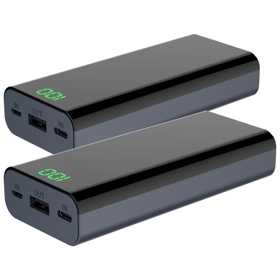 2 Pack: Acesori PowerStick10 10000mAh Compact Power Bank