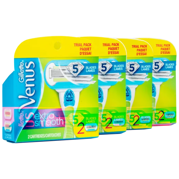 8-Pack: Gillette Venus Extra Smooth 5 Blade Cartridge Refill