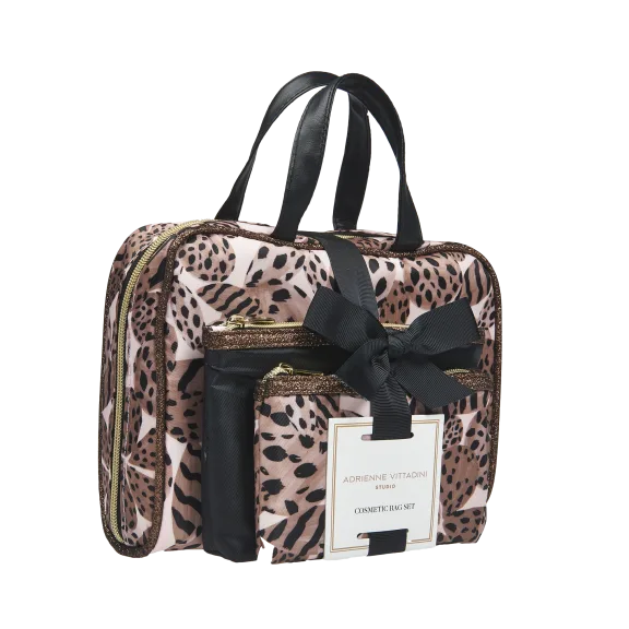 Adrienne Vittadini 3-Piece Cosmetic Storage Set