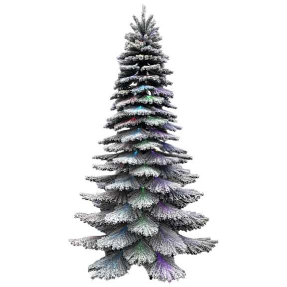 The Fiber-Optic Northern Lights Tree (7.5')