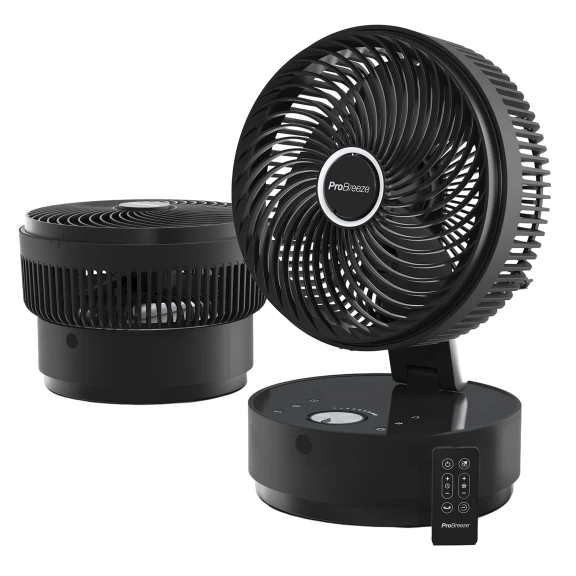 Pro Breeze Foldable Turbo Fan with Remote Control