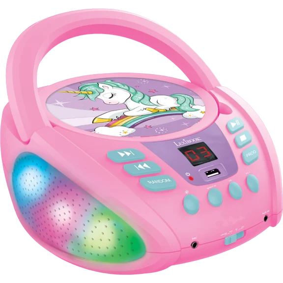 The Light-Up Unicorn CD Player