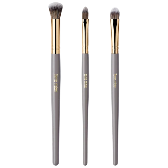 Terre Mère 3-Piece Professional Concealer Complete Brush Set