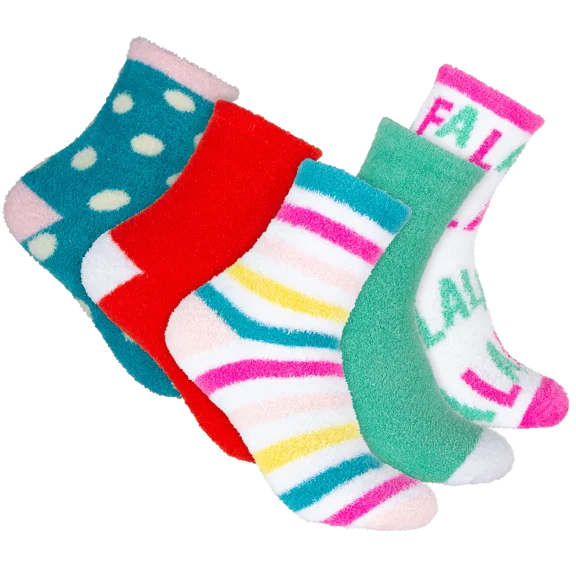 Pick-your-3-Pack: Spa Moisturizing Holiday Socks with Aloe