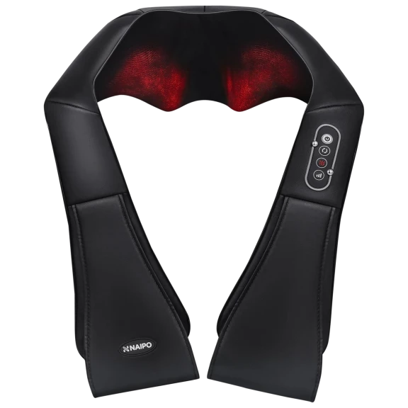 Naipo Heated Shiatsu Neck And Shoulder Massager