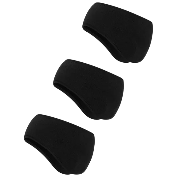 3-Pack: Fleece-Lined Headband Ear Warmer