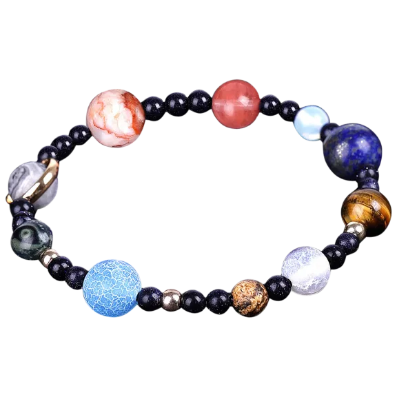 Golden NYC Jewelry Galaxy of the Universe Bracelet