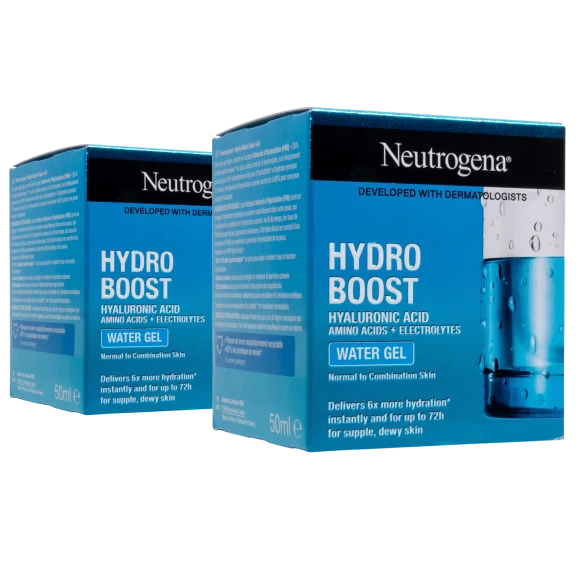 2-Pack: Neutrogena Hydro Boost Water Gel Cream (1.7 Oz)