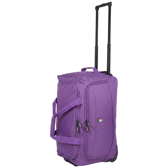 TUCCI Italy Amico Rolling Duffel Bag