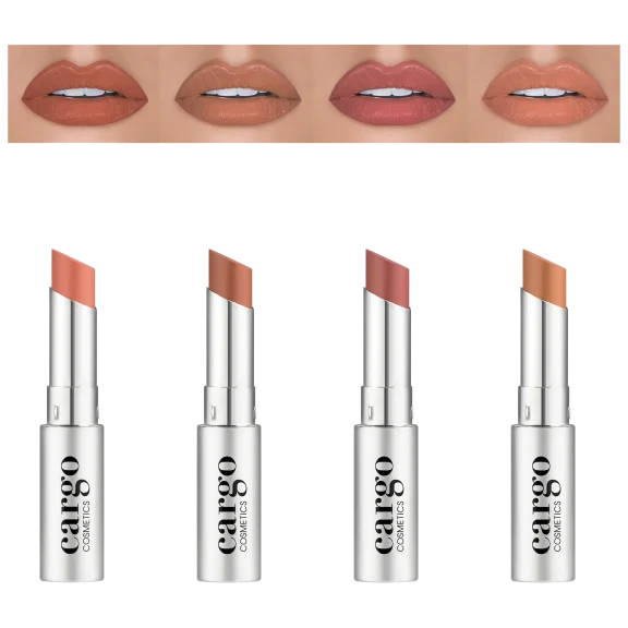 Cargo Cosmetics 4-Piece Essential Lip Color Set