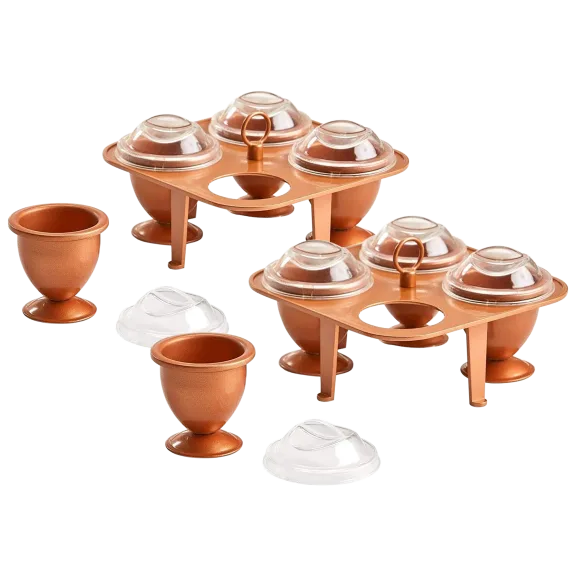 2-Pack: Copper Chef XL Egg Cooking Set With Non-Stick Coating
