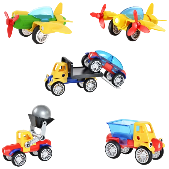 Blazing Studio 3D Magnetic Take Apart Vehicles