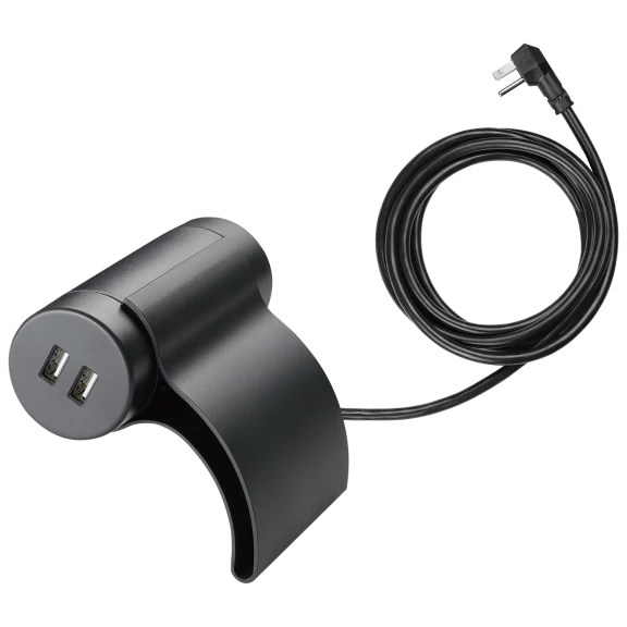 Link2Home Sofa Socket with 1 Outlet and 2 USB Ports (10ft Cord)