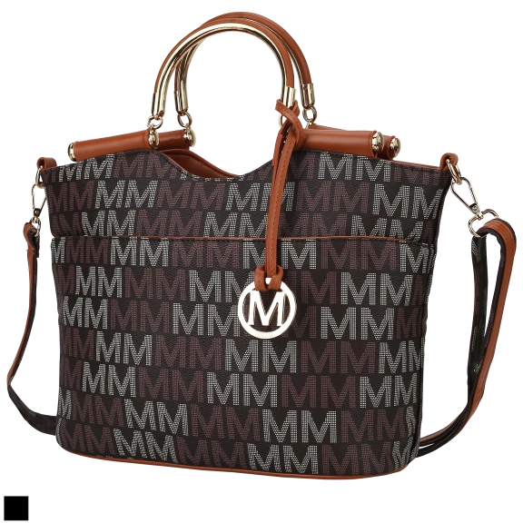 MKF Collection Mayra M Signature Satchel / Shoulder Bag