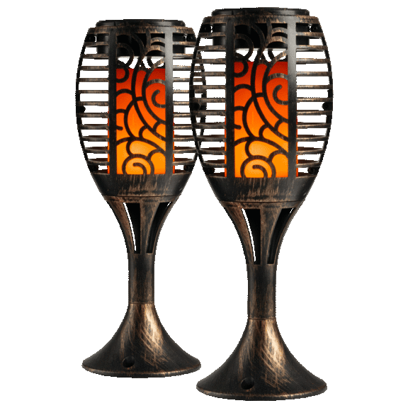 2-Pack: i-Zoom Flame Torch w/Stand & 600hr Run Time