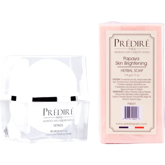 Brightening & Rejuvenating Toning Set Infused w/Vitamins E & A by Predire Paris