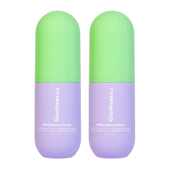 2-Pack: Glossmetics Milky Glaze Face Serums