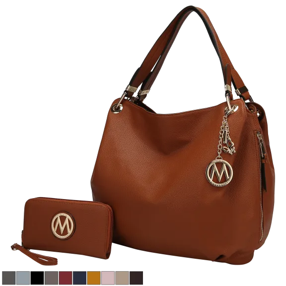 MKF Collection Fabienne Hobo Bag with Wallet by Mia K
