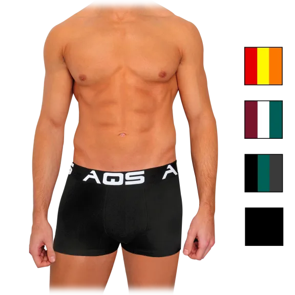 3-Pack: AQS Men's Sports Briefs