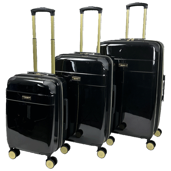 Jenni Chan Entin 3-Piece Hardside Luggage Set