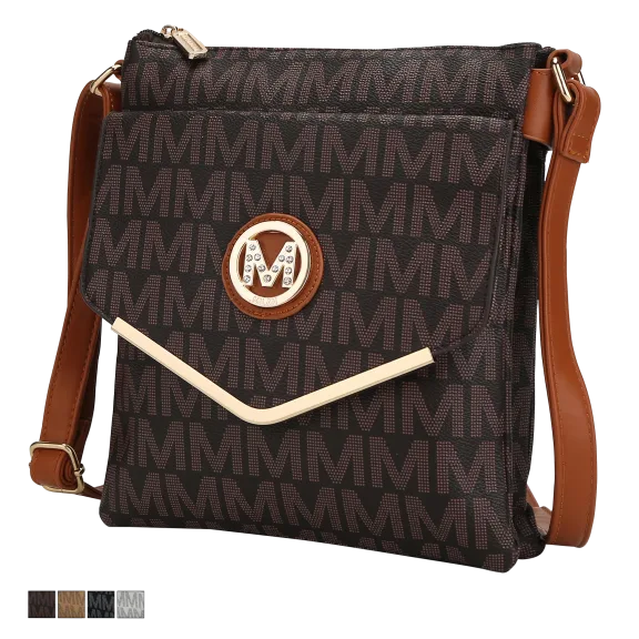 MKF Collection Sofie M Signature Crossbody Bag by Mia K