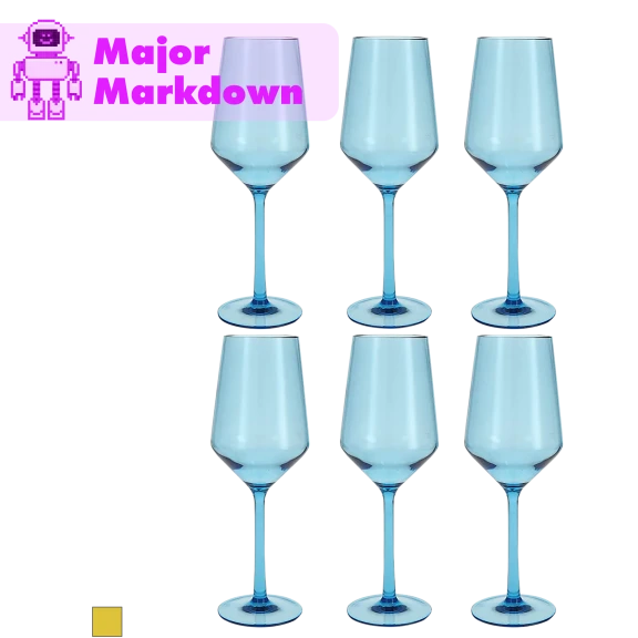 6-Pack: Fortessa Shatter-Resistant White Wine Glasses