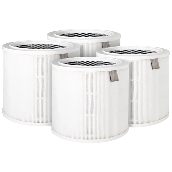 4-Pack: Comfort Zone H6 HEPA Filters