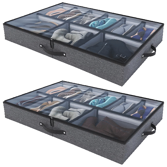 2-Pack: HK Wholesale Woffit Ultimate Under Bed Storage Organizer