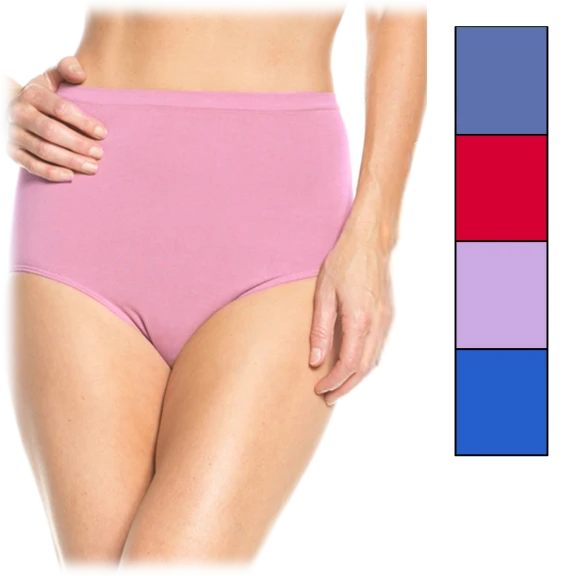 5-Pack: Seamless High Waisted Brief