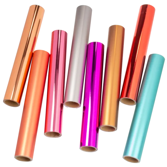 Pick Your 6-Pack: Cricut® 12"x48" Vinyl Roll in Metallic and Matte Adhesive Foil