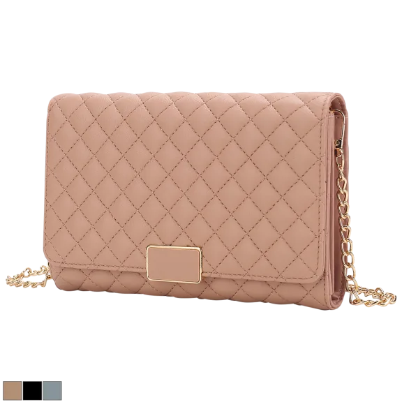 MKF Collection Gretchen Women’s Envelope Clutch Crossbody by Mia K.