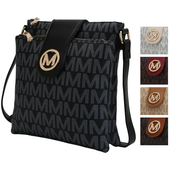 MKF Collection Wrigley M Signature Crossbody Mia K