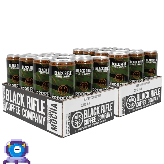 24-Pack: Black Rifle Coffee Company Espresso Mocha