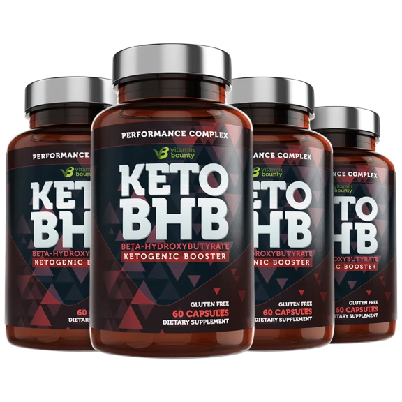4-Pack: Keto BHB - Beta-Hydroxybutyrate