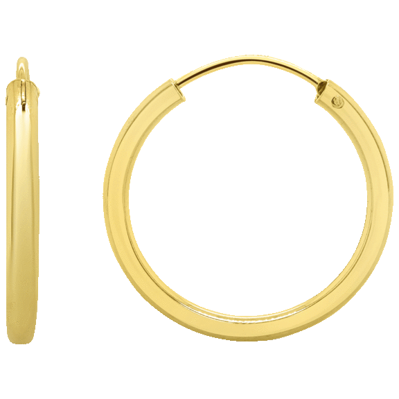 20 mm Endless Hoop Earrings