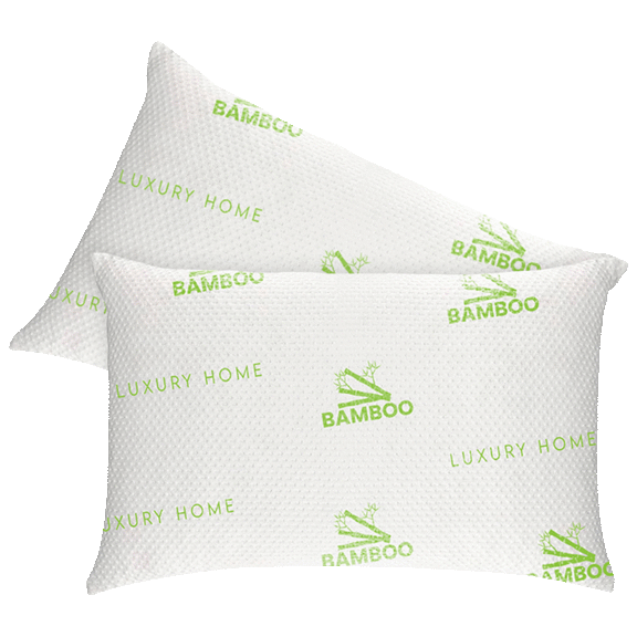 2-Pack: Luxury Home Memory Foam Pillow