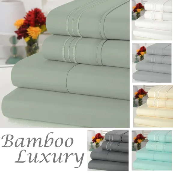 Bamboo Luxury 4-Piece Sheet Set