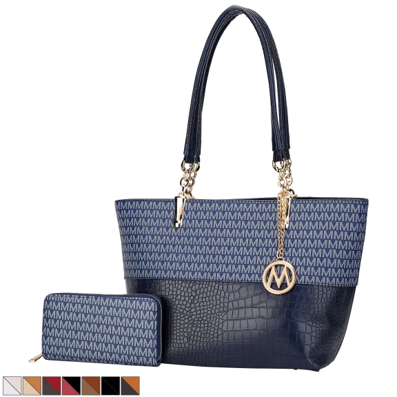 MKF Collection Sasha Tote Vegan Leather Handbag by Mia K.