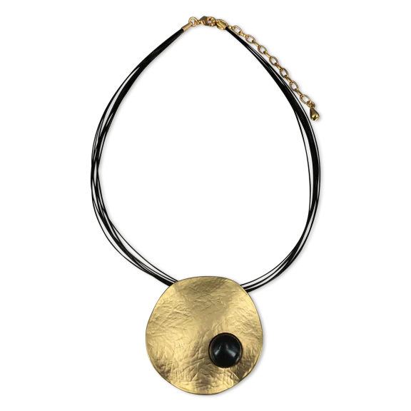 Pacific Pearls Dancing Kiana 18K Gold Filled Designer Pearl Pendant