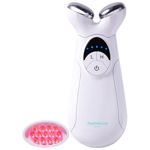 Nuovaluce Microcurrent And Red Light Therapy Device