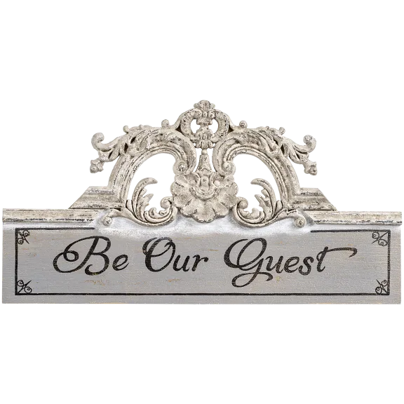 Darice "Be Our Guest" Wall Sign