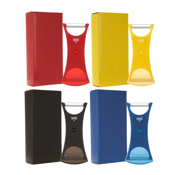4-Pack: Kuhn Rikon Dual Peeler Set