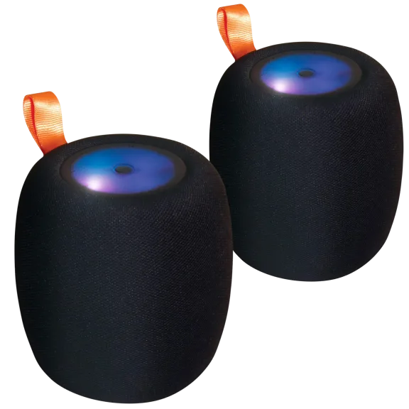 2-Pack: Acoustic Research 360° Sound Wireless Speaker
