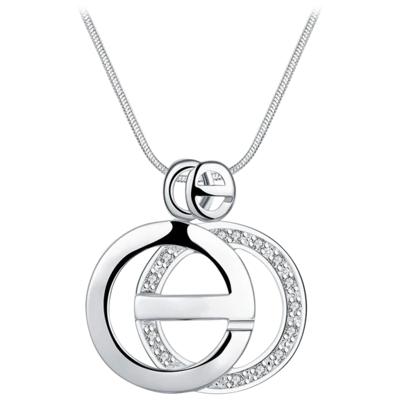 Hollywood Sensation Giselle Fashion Necklace in Sterling Silver-Plated