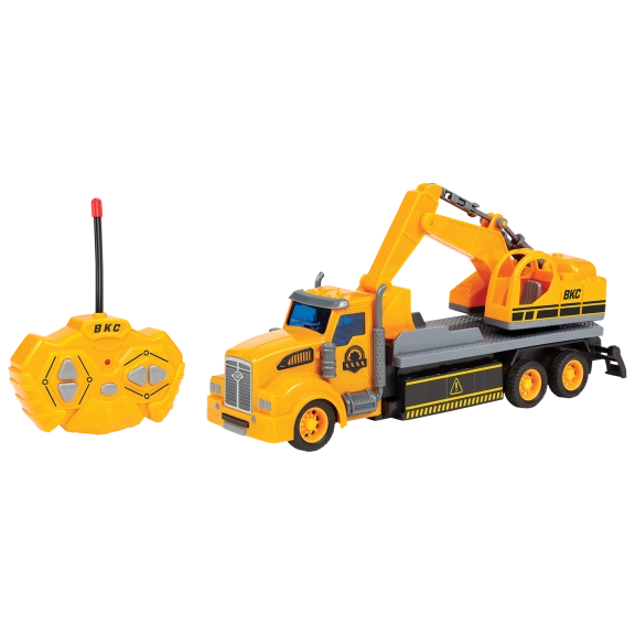 Big Kid's Construction 1:48 RC Semi Truck Excavator