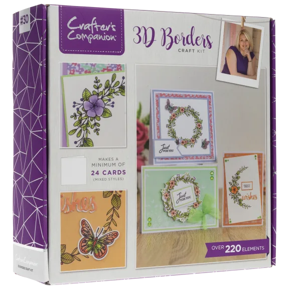 Crafter's Companion Craft Box - 3D Borders Set
