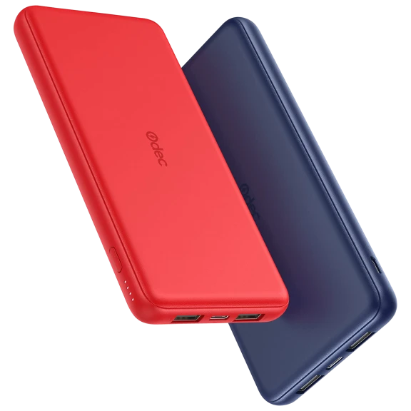 2-Pack: Odec 10,000mAh Power Banks