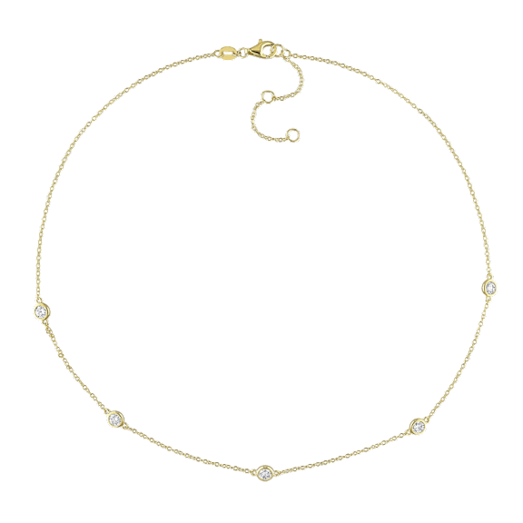 The Lab-Grown Diamond Station Necklace