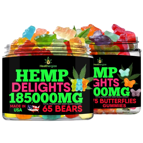 Healthergize Hemp Gummies Delights