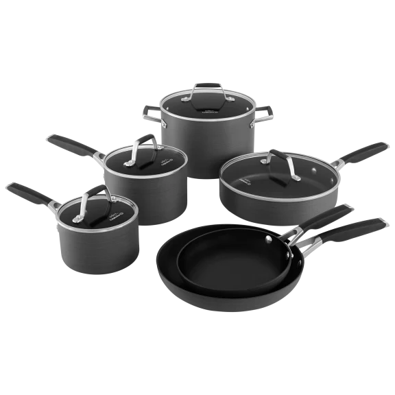 Calphalon Select 10-Piece Hard-Anodized Cookware Set